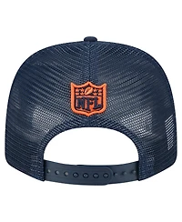 New Era Men's Navy Denver Broncos Team Collection 9SEVENTY Stretch-Snap Adjustable Hat