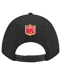 New Era Men's Black San Francisco 49ers Team Collection 9FORTY M-Crown Adjustable Hat