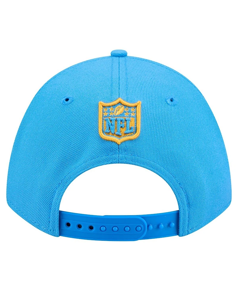 New Era Men's Powder Blue Los Angeles Chargers Team Collection 9FORTY M-Crown Adjustable Hat