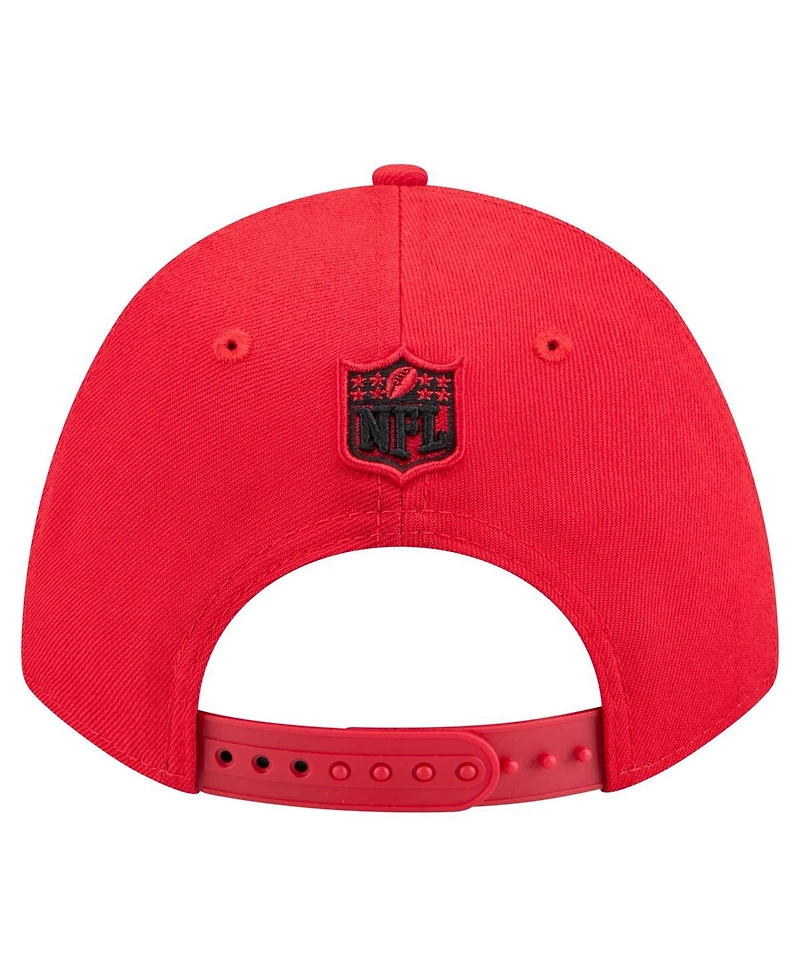 New Era Men's Red Kansas City Chiefs Team Collection 9FORTY M-Crown Adjustable Hat