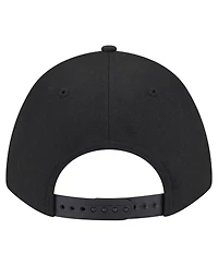 New Era Men's Black Philadelphia Eagles Team Collection 9FORTY M-Crown A-Frame Adjustable Hat