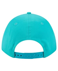 New Era Men's White/Aqua Miami Dolphins Adventure Gradient 9FORTY M-Crown A-Frame Adjustable Hat