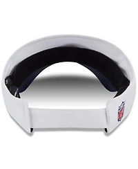 New Era Men's White/Navy New England Patriots 2025 Nfl Training Camp Adjustable Visor Hat