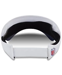 New Era Men's White/Navy Denver Broncos 2025 Nfl Training Camp Adjustable Visor Hat