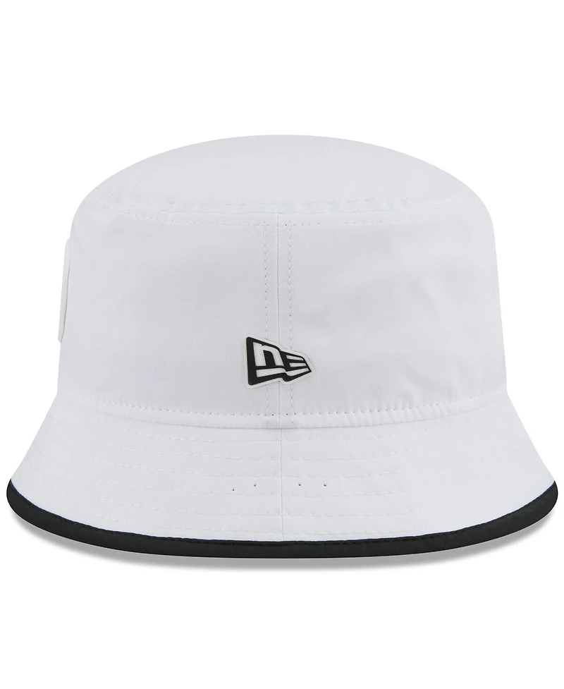 New Era Men's White Pittsburgh Steelers 2025 Nfl Training Camp Stretch Bucket Hat