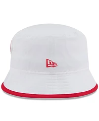 New Era Men's White Kansas City Chiefs 2025 Nfl Training Camp Stretch Bucket Hat