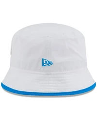 New Era Men's White Detroit Lions 2025 Nfl Training Camp Stretch Bucket Hat