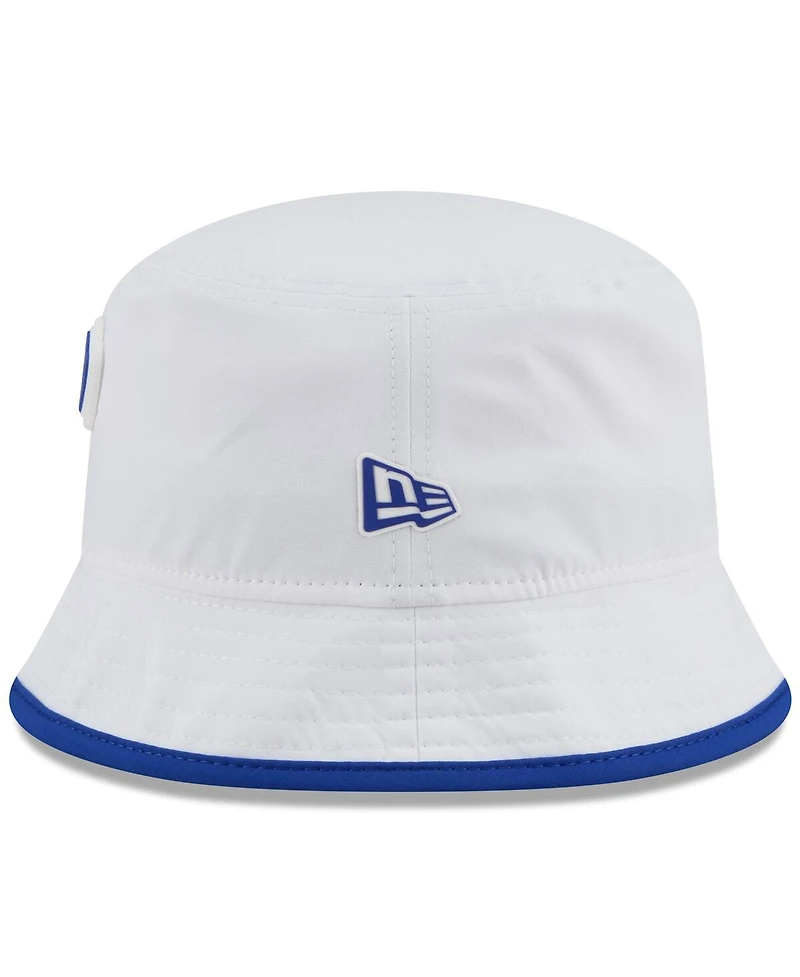 New Era Men's White Buffalo Bills 2025 Nfl Training Camp Stretch Bucket Hat