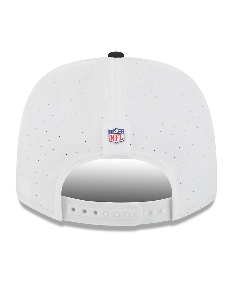 New Era Men's White/Black Jacksonville Jaguars 2025 Nfl Training Camp 9SEVENTY Adjustable Hat