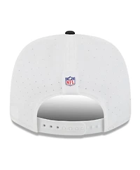 New Era Men's White/Black Jacksonville Jaguars 2025 Nfl Training Camp 9SEVENTY Adjustable Hat