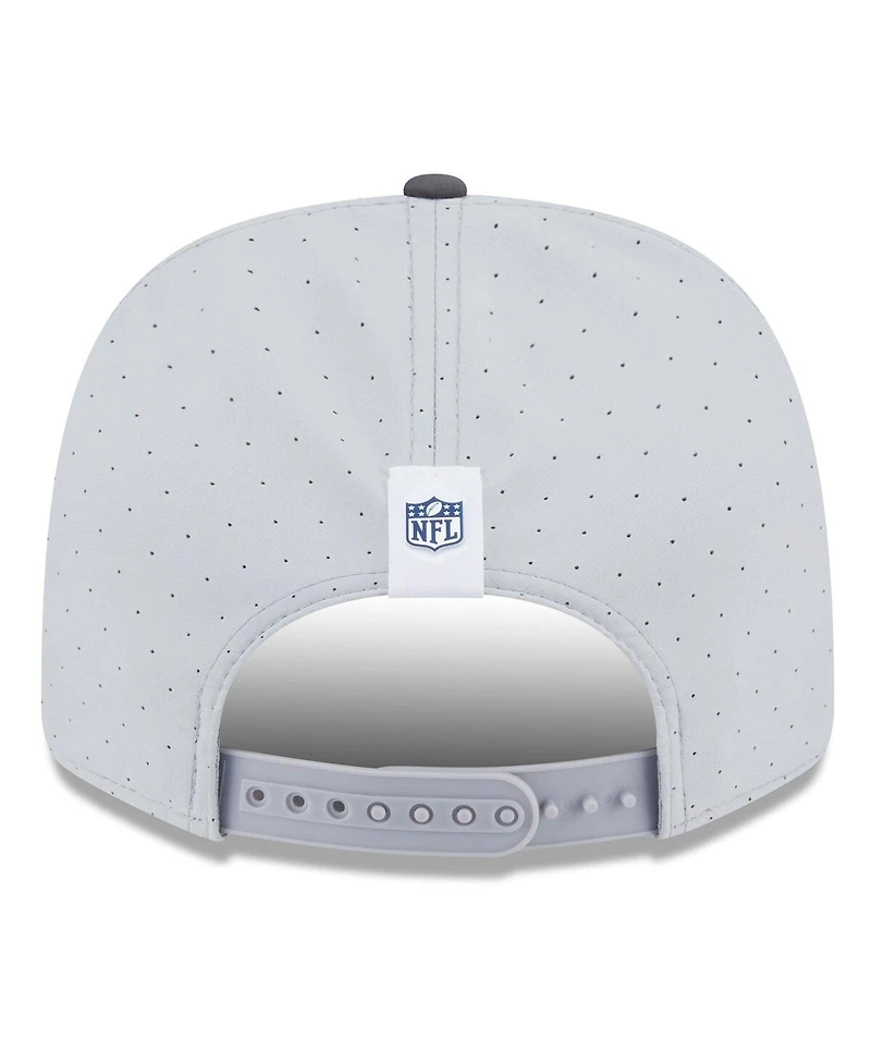 New Era Men's Gray/Graphite Seattle Seahawks 2025 Nfl Training Camp 9SEVENTY Adjustable Hat