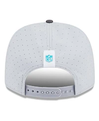 New Era Men's Gray/Graphite Miami Dolphins 2025 Nfl Training Camp 9SEVENTY Adjustable Hat
