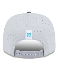 New Era Men's Gray/Graphite Detroit Lions 2025 Nfl Training Camp 9SEVENTY Adjustable Hat