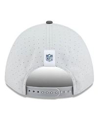 New Era Men's Gray/Graphite Denver Broncos 2025 Nfl Training Camp A-Frame 9FORTY Adjustable Hat