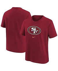 Nike Big Boys and Girls Scarlet San Francisco 49ers Primary Logo Legend T-Shirt