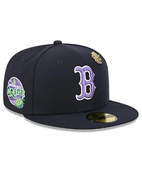 New Era Men's Navy Boston Red Sox 2025 Big League Chew 59FIFTY Fitted Hat