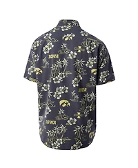 Reyn Spooner Men's Black Iowa Hawkeyes Classic Button-Up Shirt