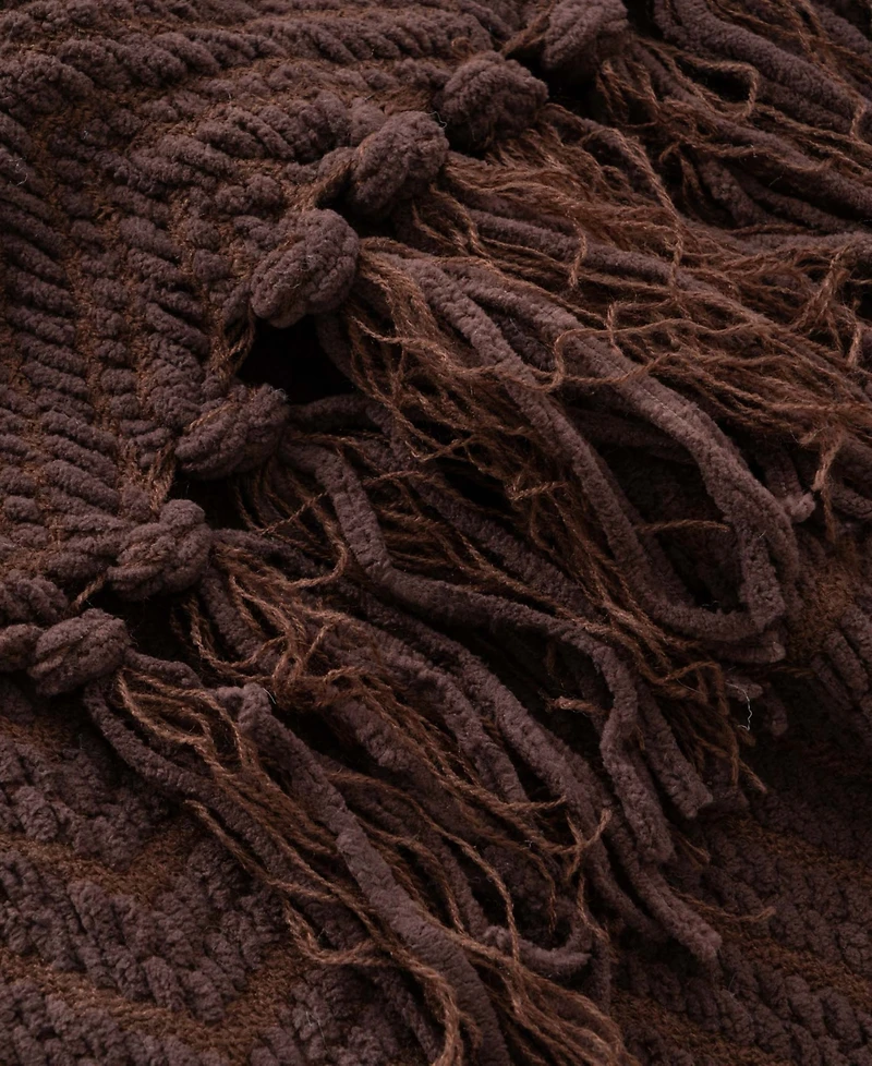 Battilo Herringbone Chenille Knit Throw, 50" x 60"