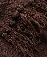 Battilo Herringbone Chenille Knit Throw, 50" x 60"