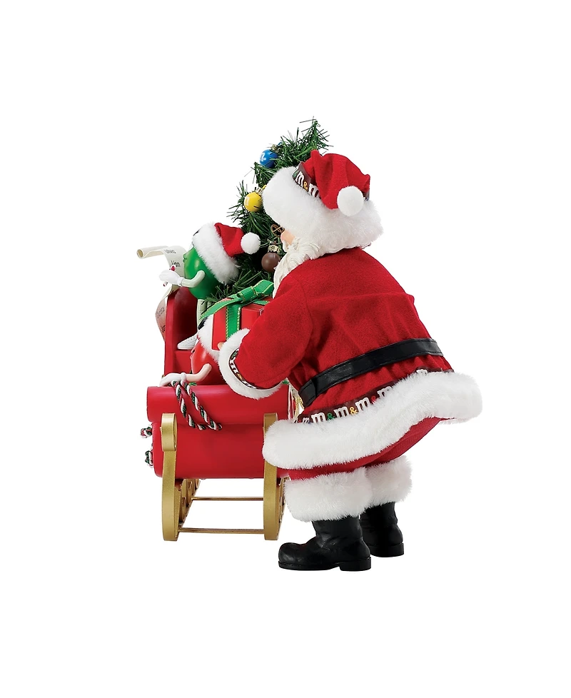 Department 56 Possible Dream Santa M&M Sleigh Figurine