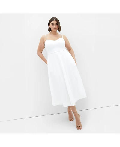 City Chic Women's Sweet Flare Dress