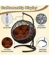 Streamdale Furniture Cat Swing Bed with Stand