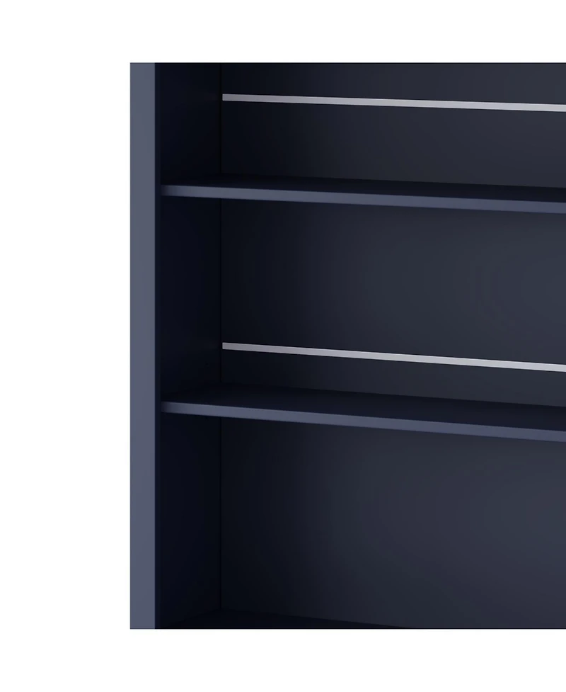 Streamdale Furniture Kitchen Pantry Cabinet Faux Marble Top