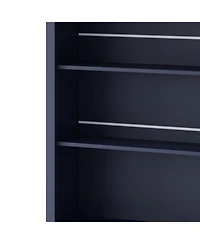 Streamdale Furniture Kitchen Pantry Cabinet Faux Marble Top