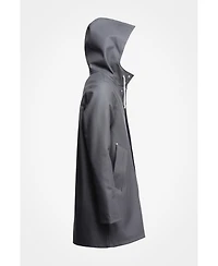 Stutterheim Women's Stockholm Long Sleeve Hooded Raincoat