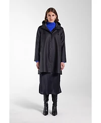Stutterheim Mosebacke Hooded Long Sleeve Raincoat