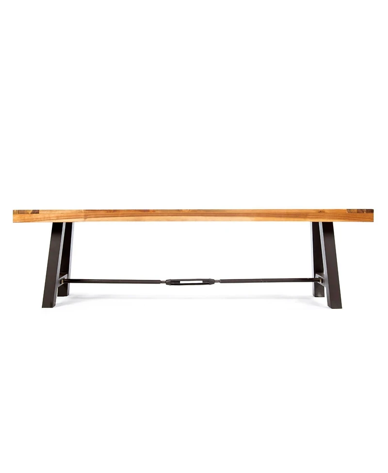 Streamdale Furniture Acacia Wood Outdoor Dining Bench Patio Bench