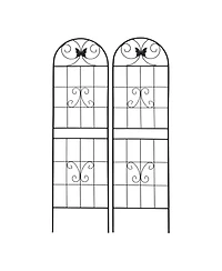 Streamdale Furniture Metal Garden Trellis 71" - 4 Pack