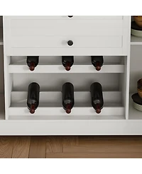 Streamdale Furniture Farmhouse Buffet Sideboard