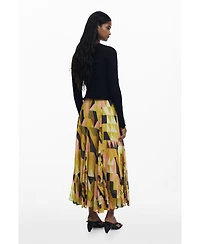Desigual Women's Skirt designed by Mr. Christian Lacroix