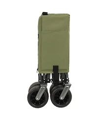 Streamdale Furniture Utility Folding Camping Wagon - Green