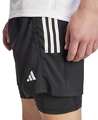 adidas Men's Own The Run 2-in-1 Shorts