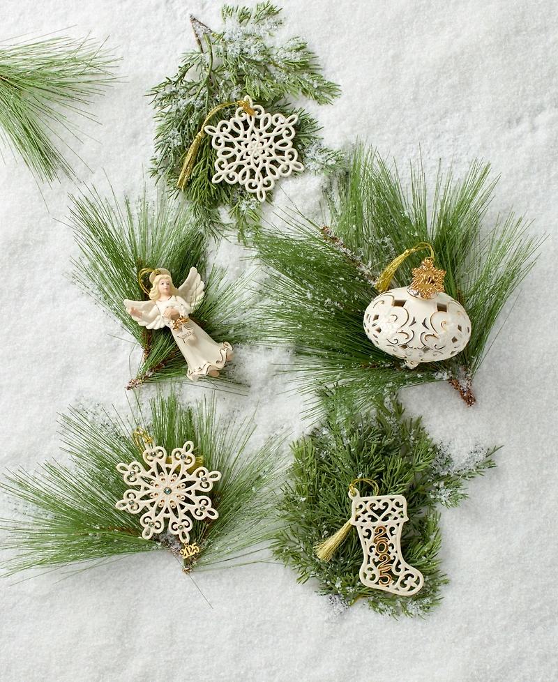 Lenox 2025 Gemstone Snowflake Ornament