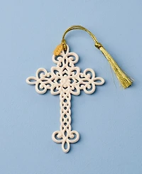 Lenox 2025 Snow Fantasies Cross Ornament