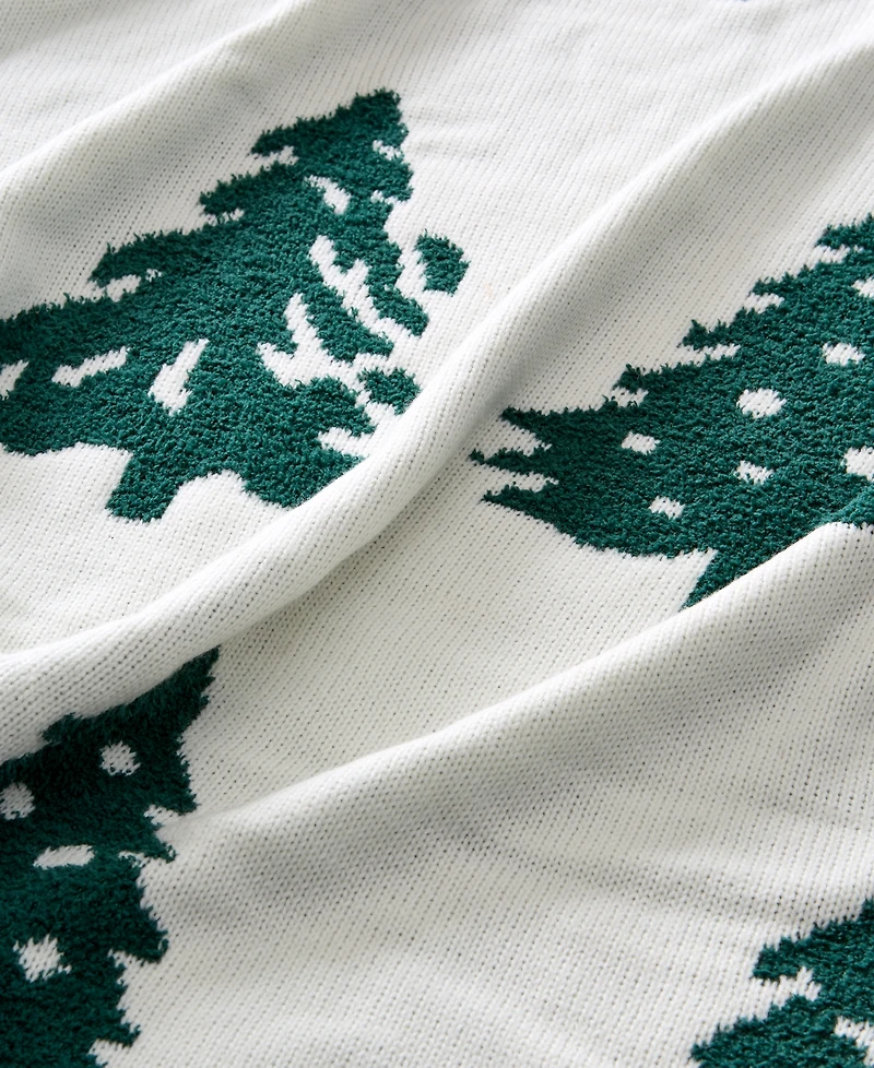 Holiday Lane Double Fleece Knit Throw, 50" x 70", Exclusively for Macy's