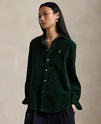 Polo Ralph Lauren Women's Classic-Fit Cotton Corduroy Shirt