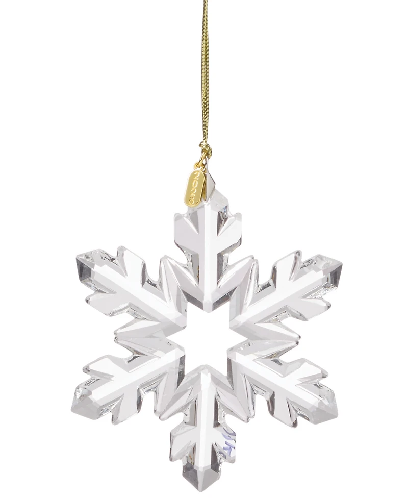 Lenox 2025 Optic Snowflake Ornament