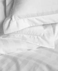 Charter Club 1.5" Stripe 550 Thread Count 100% Cotton 3-Pc. Comforter Set, Full/Queen, Exclusively at Macy's