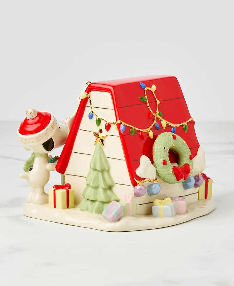Lenox Snoopy's Christmas Decor for You Figurine