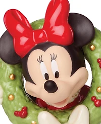 Lenox 2025 Holiday Wreath Minnie Mouse Ornament