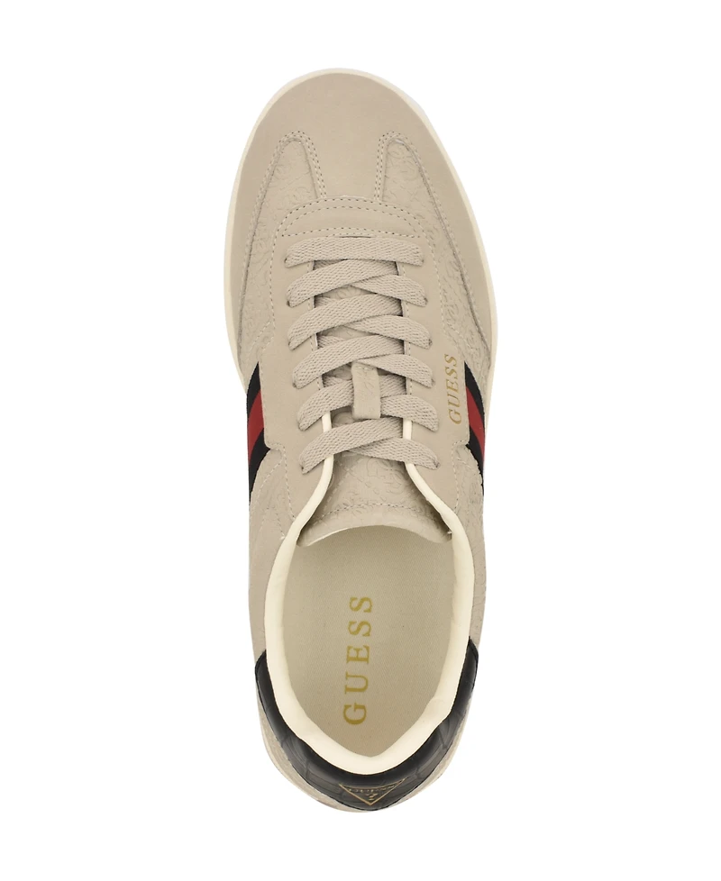 Guess Men's Kloane T-Toe Fashion Lace Up Sneakers