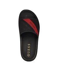 Guess Men's Vellden Slip-on Lifted Fashion Slides
