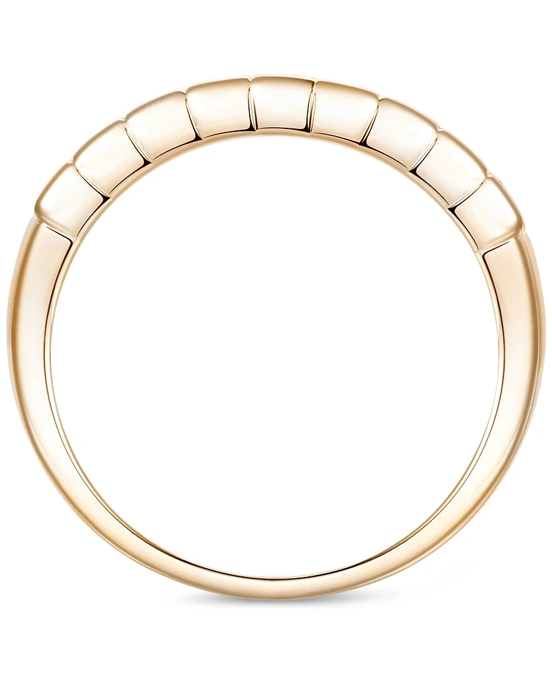 Gemstone (1 ct. t.w.) Band Ring 14k Gold