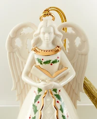 Lenox Holiday Angel Bell with Hymns Ornament