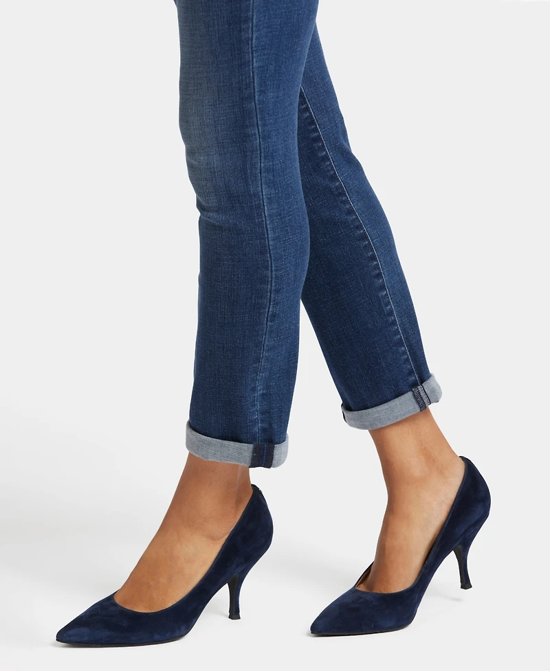 Nydj Petite Sheri Slim Roll Cuff Jeans