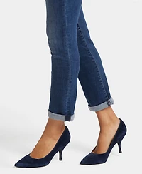 Nydj Petite Sheri Slim Roll Cuff Jeans